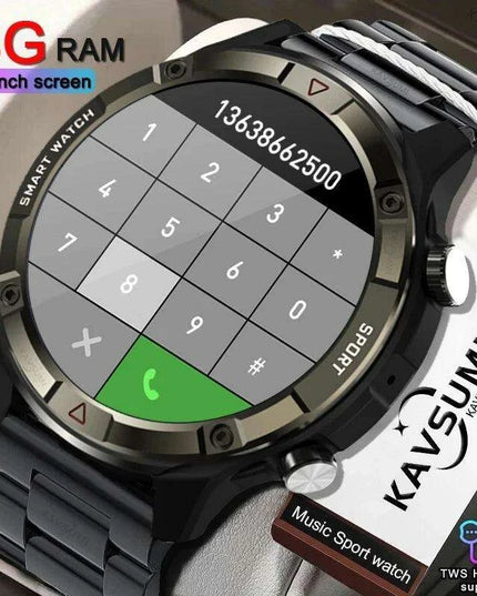 Stylish Smartwatch with HD AMOLED Screen, Bluetooth Calling, Health Monitoring & Huawei True Wireless Earbuds