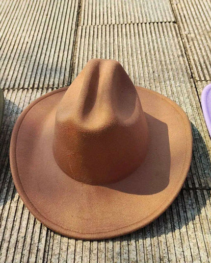 Chic Retro Cowboy Hat - Elegant White Jazz Style for All Occasions