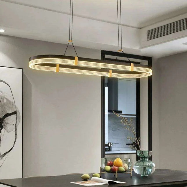 Versatile Dimmable LED Chandelier with Customizable Features