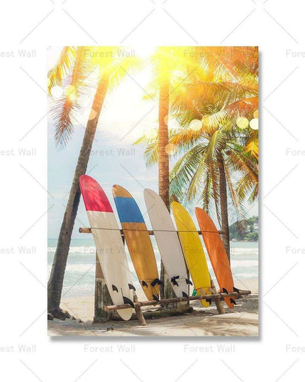 Seaside Bliss Canvas Print - Coastal Escape Wall Art