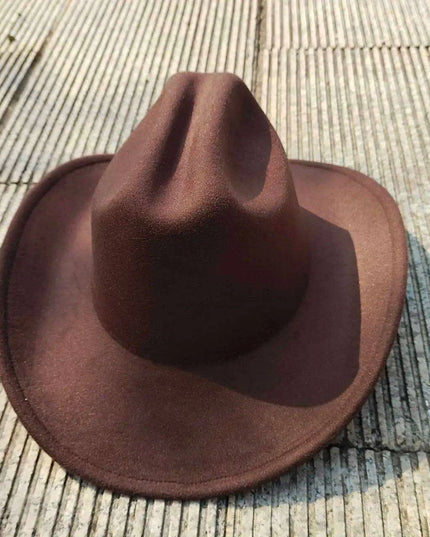 Chic Retro Cowboy Hat - Elegant White Jazz Style for All Occasions