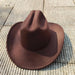 Chic Retro Cowboy Hat - Elegant White Jazz Style for All Occasions
