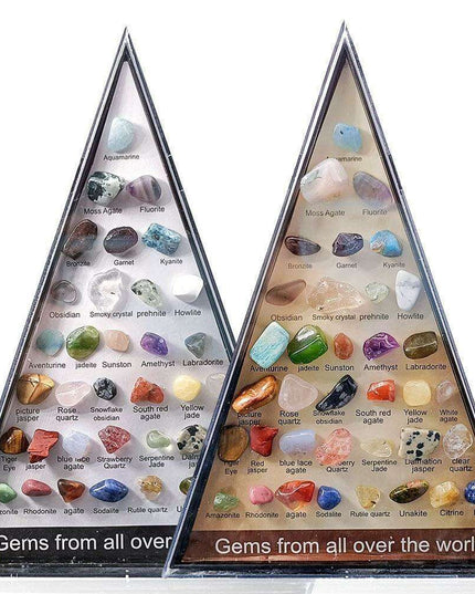 Exquisite Crystal Healing Stone Collection - 36 Distinct Polished Specimens