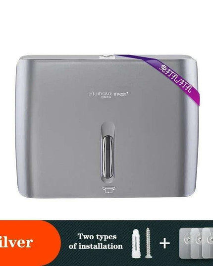 Wall-Mounted Key-Lock Paper Towel Dispenser with 200 Capacity