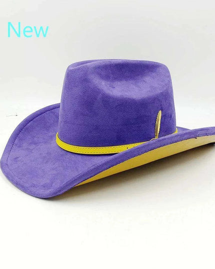 Chic Retro Cowboy Hat - Elegant White Jazz Style for All Occasions