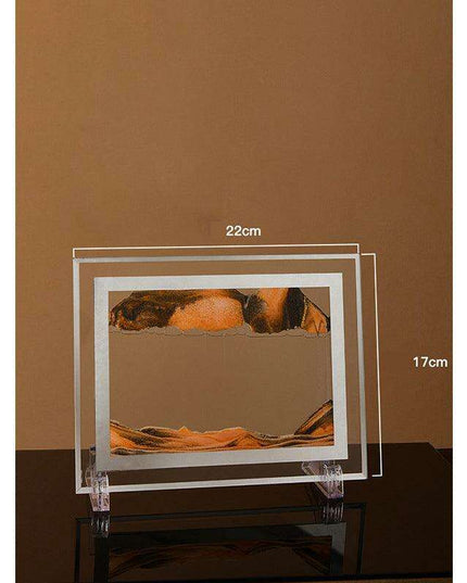 Mesmerizing 3D Glass Quicksand Art for a Tranquil Environment