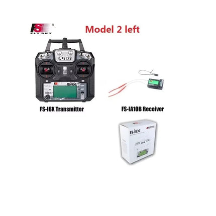 FlySky FS-i6X 10CH 2.4GHz RC Transmitter & FS-iA10B Receiver for Drone