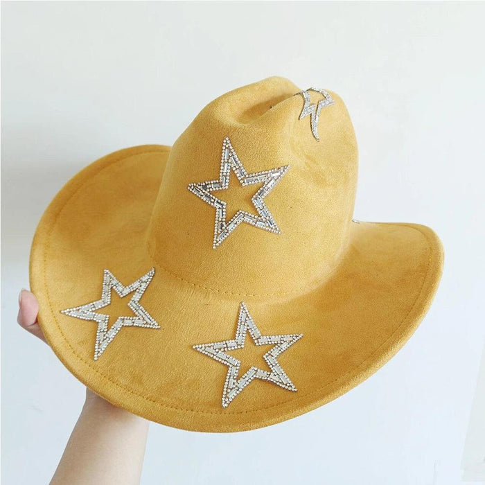 Chic Retro Cowboy Hat - Elegant White Jazz Style for All Occasions