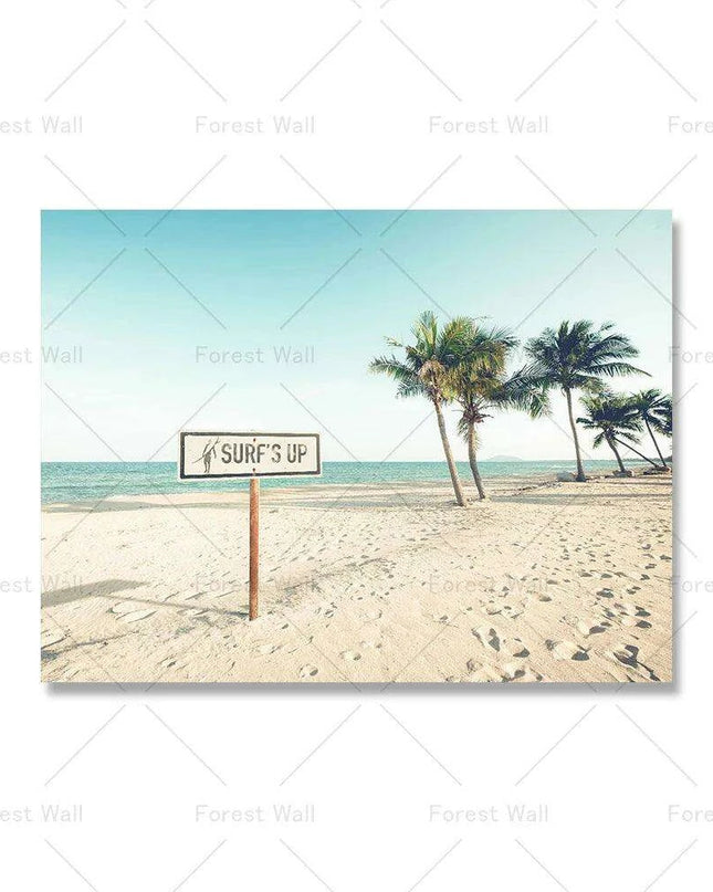 Seaside Bliss Canvas Print - Coastal Escape Wall Art