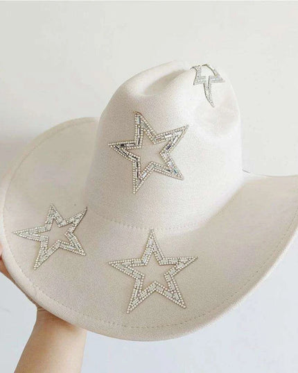 Chic Retro Cowboy Hat - Elegant White Jazz Style for All Occasions