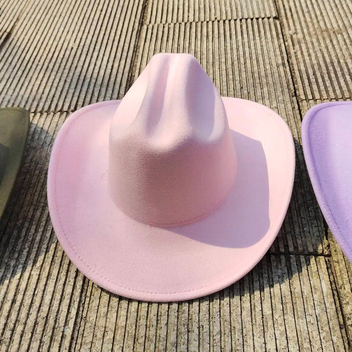 Chic Retro Cowboy Hat - Elegant White Jazz Style for All Occasions