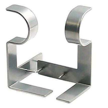 Easy Install Curtain Rod Bracket Kit - Set of 2 for Hassle-Free Hanging