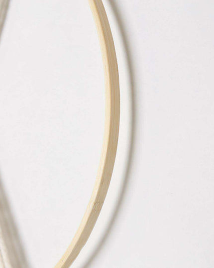 Serenity Bamboo Dreamcatcher Wall Art for Tranquil Spaces