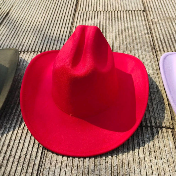Chic Retro Cowboy Hat - Elegant White Jazz Style for All Occasions
