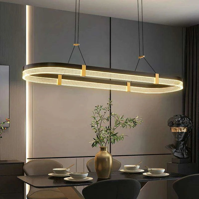 Versatile Dimmable LED Chandelier with Customizable Features
