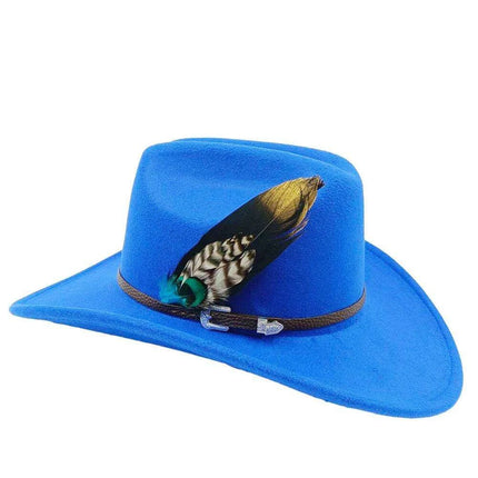 Chic Retro Cowboy Hat - Elegant White Jazz Style for All Occasions