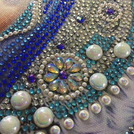 Crystal Diamond Painting Kit with Diverse Shapes for Artistic Brilliance