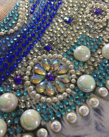 Crystal Diamond Painting Kit with Diverse Shapes for Artistic Brilliance