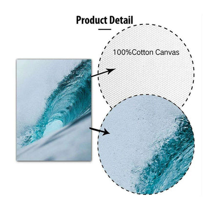 Seaside Bliss Canvas Print - Coastal Escape Wall Art