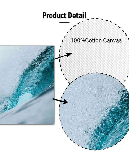 Seaside Bliss Canvas Print - Coastal Escape Wall Art