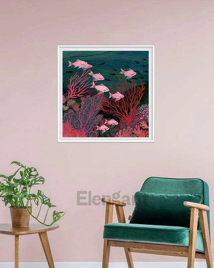 Tranquil Ocean Bliss - Watercolor Coastal Wall Art Decor