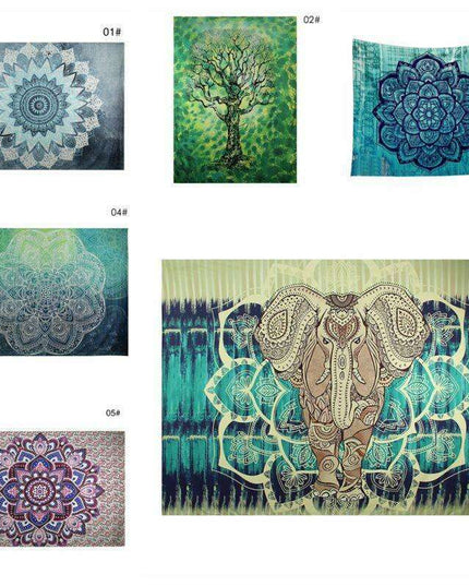 Elegant Bohemian Mandala Tapestry: Elevate Your Space with Style