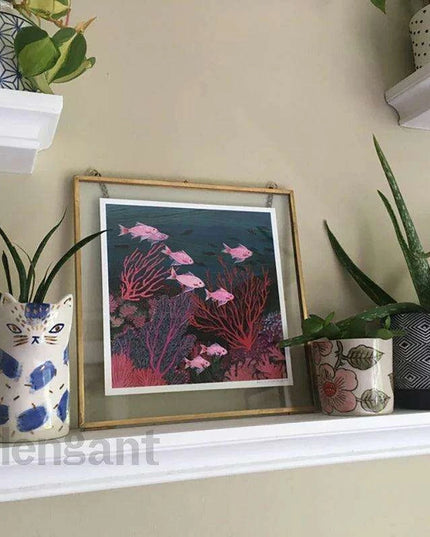 Tranquil Ocean Bliss - Watercolor Coastal Wall Art Decor