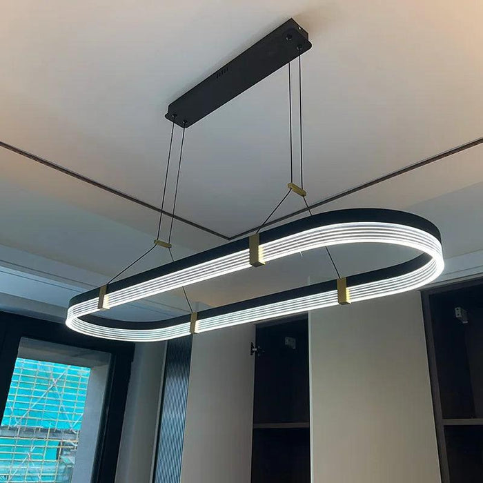 Versatile Dimmable LED Chandelier with Customizable Features