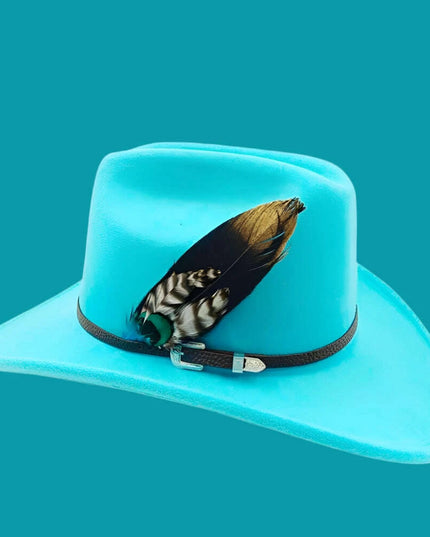 Chic Retro Cowboy Hat - Elegant White Jazz Style for All Occasions