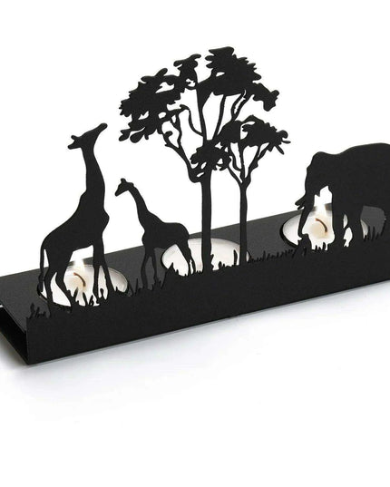 Wrought Iron Laser Cut Candle Holder – Stylish Tealight Decor for Home and Gifts