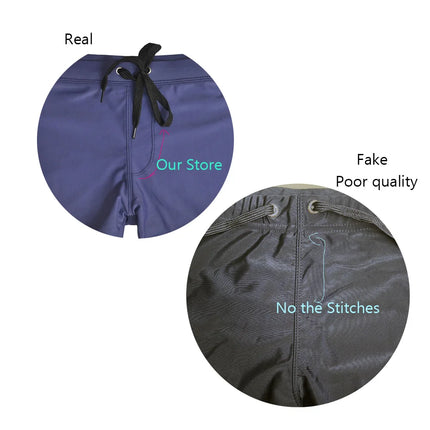 UXH Men's Quick Drying Breathable Swim Trunks - Sport Surfing Shorts