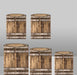 Customizable Wood Bark Elastic Fabric Cylinder Covers for Stunning Dessert Table Decor