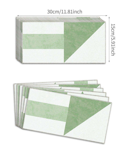 Geometric Urban Elegance Wall Stickers: Modern PVC Décor for Your Home