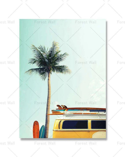 Seaside Bliss Canvas Print - Coastal Escape Wall Art