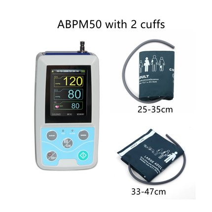 Ambulatory Blood Pressure Monitor ABPM50 24 Hour NIBP USB Software
