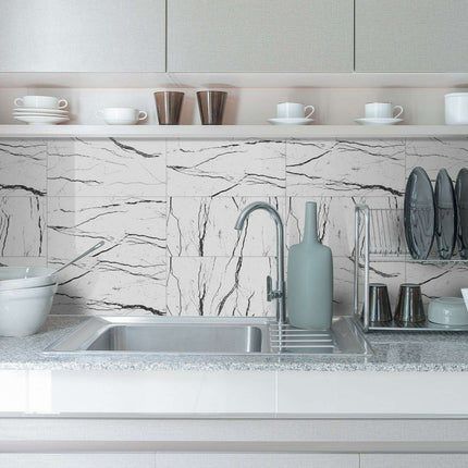 Luxurious Waterproof Brick Decals for Washbasin Enhancement