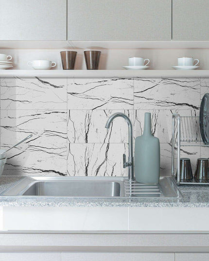 Luxurious Waterproof Brick Decals for Washbasin Enhancement