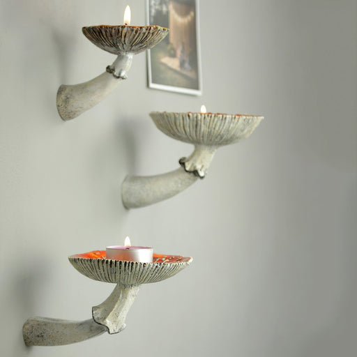 Magical Mushroom Cloud Hanging Shelf - Functional & Artistic Storage Decoration