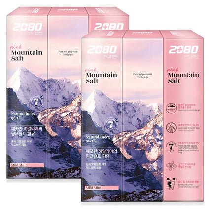 AEKYUNG 2080 Pure Pink Mountain Salt Toothpaste 150g X 6ea- Très Elite- Très Elite