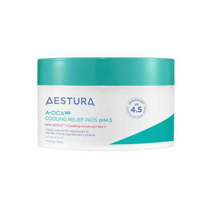 AESTURA A-CICA 365 COOLING RELIEF PADS pH4.5 110ml/60P - Très Elite
