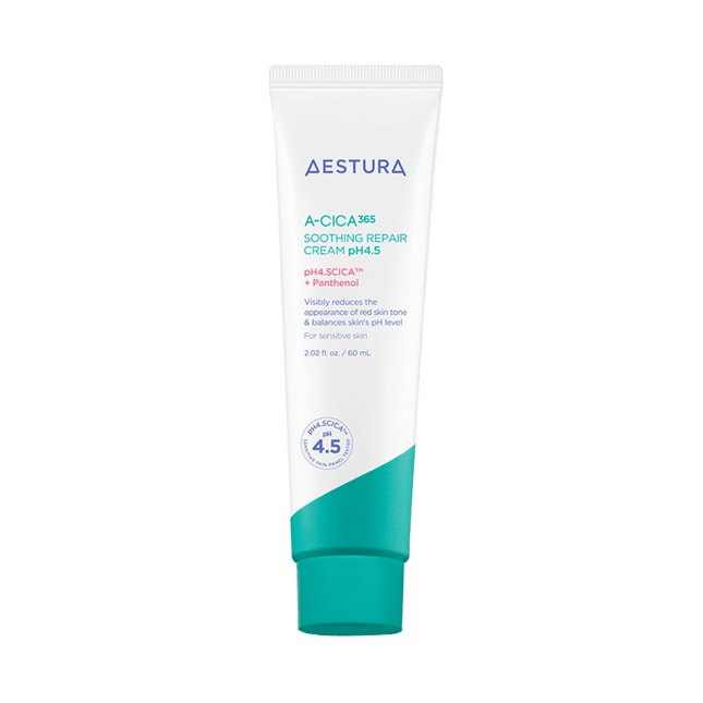 AESTURA A-CICA 365 SOOTHING REPAIR CREAM pH4.5 60ml - Très Elite