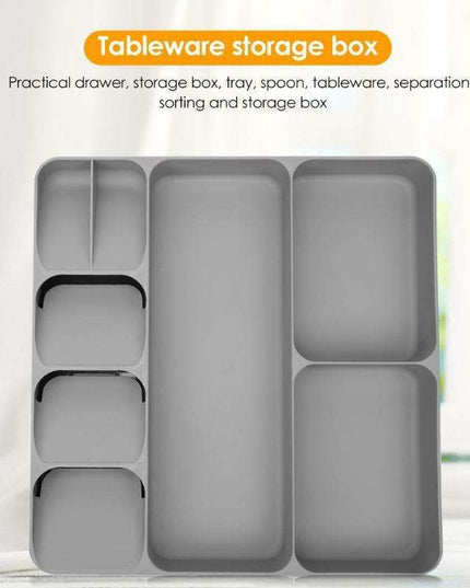 Compact Kitchen Cutlery Organizer: The Ultimate Solution for Neat and Tidy Drawers