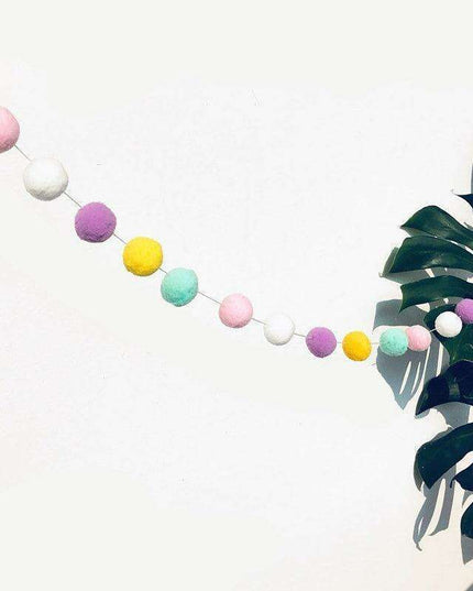 Scandinavian Luxe Cotton Thread Hair Ball Pendant Light