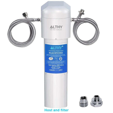 ALTHY Advanced Under Sink Water Filtration System - NSF/ANSI Certified for Superior Purity and Taste..