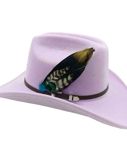 Chic Retro Cowboy Hat - Elegant White Jazz Style for All Occasions