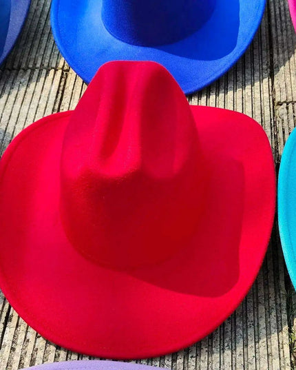 Chic Retro Cowboy Hat - Elegant White Jazz Style for All Occasions