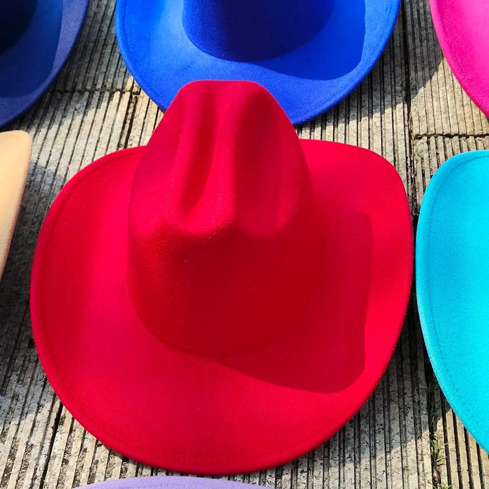 Chic Retro Cowboy Hat - Elegant White Jazz Style for All Occasions