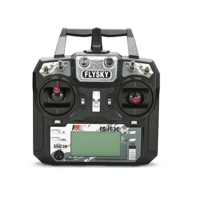 Flysky FS-i6X 10CH 2.4G RC Transmitter with FS-iA10B Receiver — AFHDS 2A, Drone, Boat, Robot & Fixed-Wing
