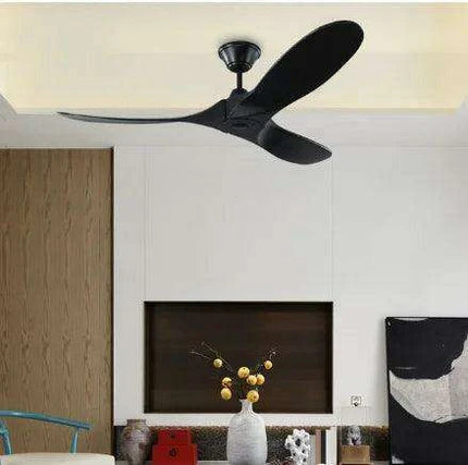 Vintage Industrial 60-Inch Wooden Ceiling Fan with Remote and Integrated Lighting
