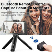 Smartphone Photography Upgrade Kit with Wireless Remote & Built-in Makeup Mirror